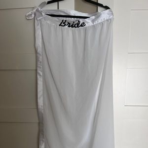 Bride sarong, one size (universal fit). Super soft and chic for the bride to be